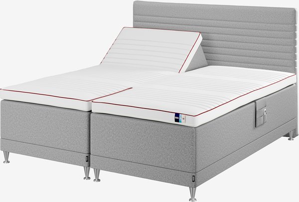 Elektrisch bed 180x200 TEMPRAKON E250 grijs-42