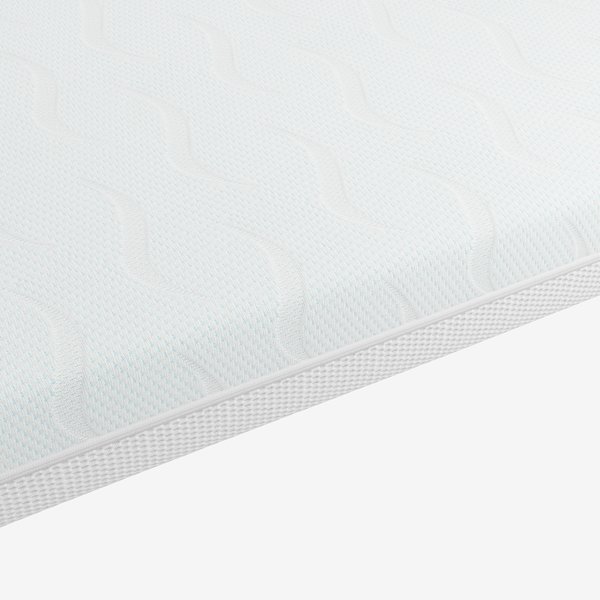 Surmatelas 90x200cm WELLPUR BOKSELVI GT110 blanc
