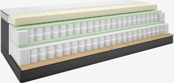 Elektrisch bed 90x210 TEMPRAKON ULA grijs-47