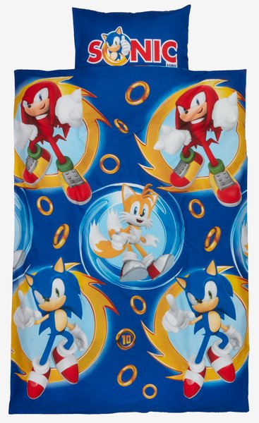 Pussilakanasetti SONIC 150x210 sininen