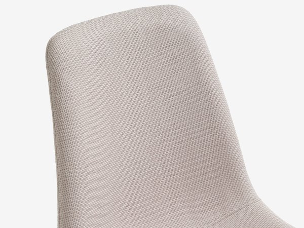 Dining chair SEJLSTRUP light rose fabric