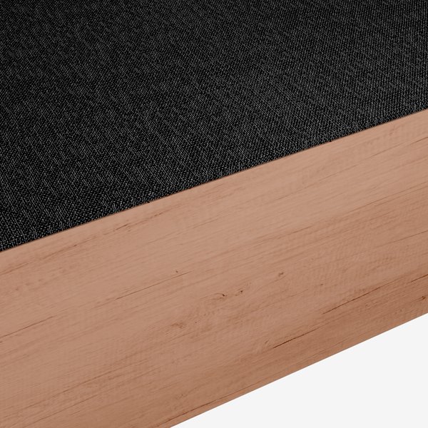 Canapé 160x200cm URUNDA GA55 negro