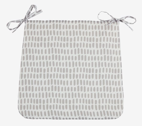 Cuscino sedia AL 34x36x2 cm grigio