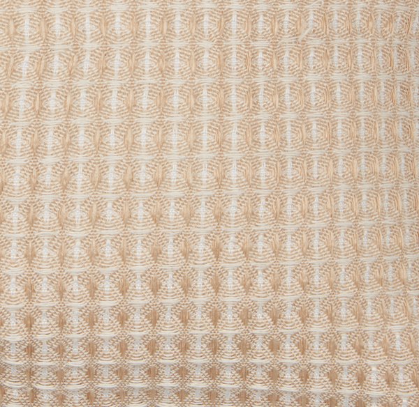 Pynteputetrekk KORNBLOMST 40x40 beige