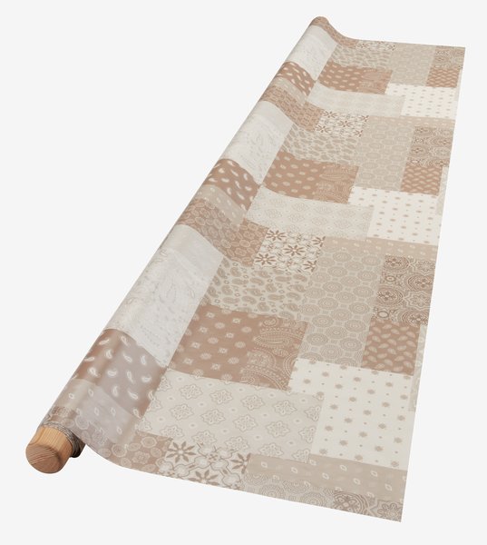 Vinyl tablecloth BULMEURT 140 beige