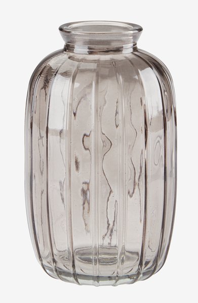 Vase ROAR D7xH12cm grey