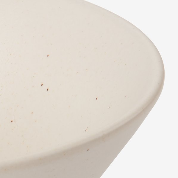 Skål KARSTEN Ø13xH6cm vit