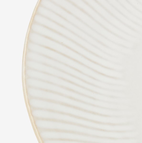 Plate STEFFEN D21cm earthenware white