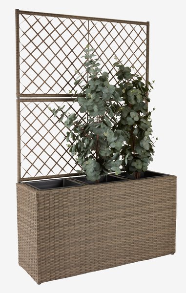 Planter box TRANA W30xL83xH130 natural