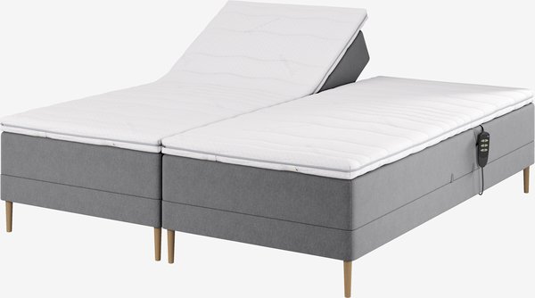 Elektrisch bed 90x200 GOLD E35 grijs-23