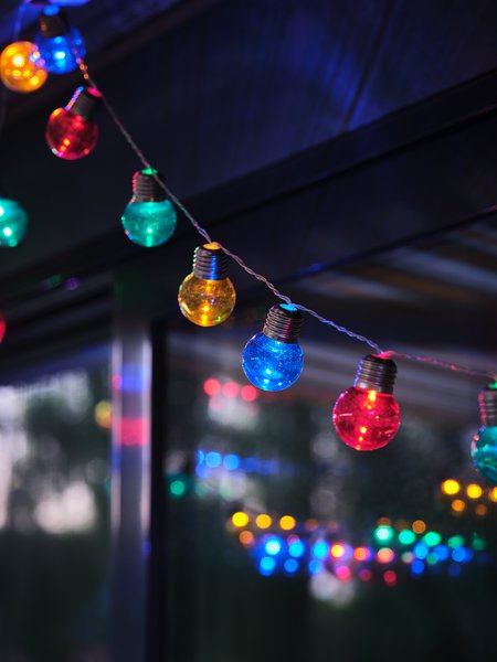 Guirnalda luces FESTING 6,7m 20LEDs color