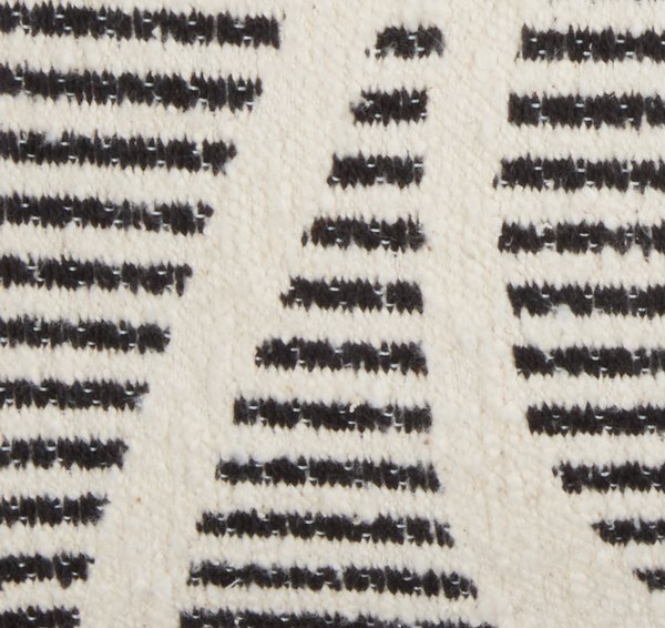 Cushion BERBERIS 40x60 black/beige