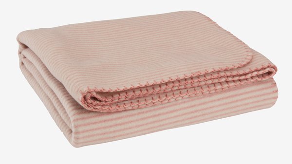 Fleeceplaid KNAPPSIV 120x160 assorti