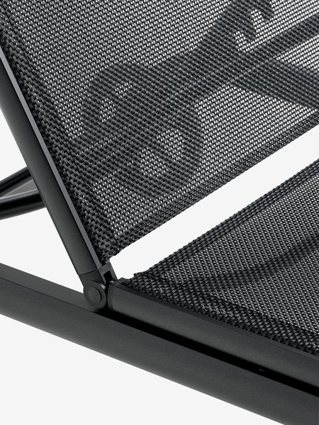 Tumbona HANSTHOLM A76xL202 negro