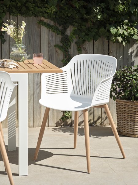 Garden chair VANTORE white