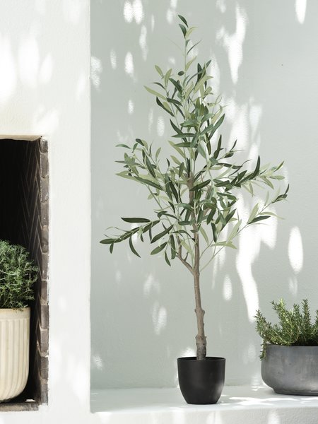 Kunstpflanze HAVHEST H160cm olivgrün