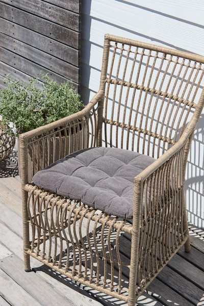 Coussin de jardin pour chaise VEJRHOLM gris anthracite