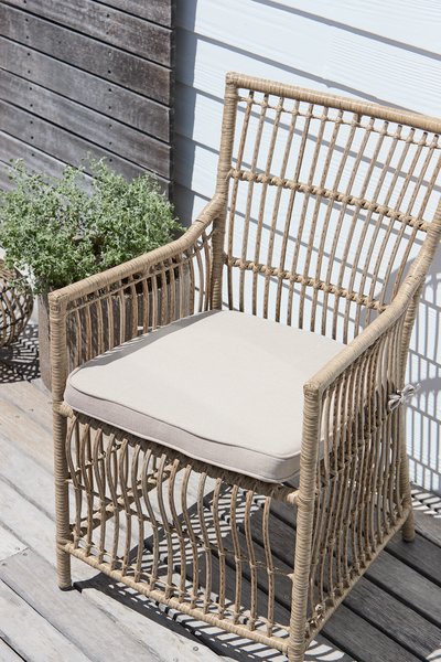 Gartenstuhl Sitzkissen UDSIGTEN beige