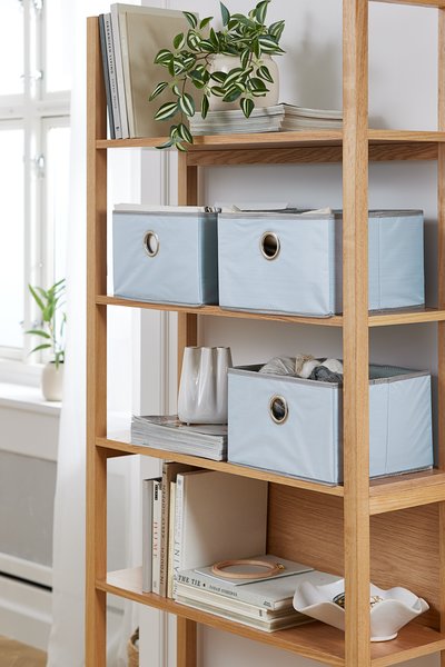 Cesta FRANS A32xL27xA20cm gris