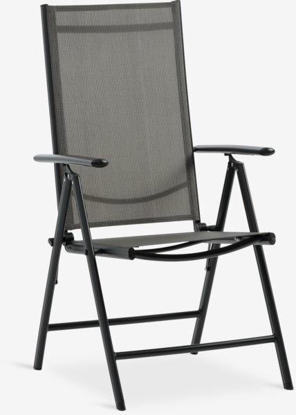 RADSTRUP Ø60 table + 2 MELLBY chaises noir