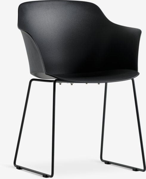 Baštenska stolica SANDVED crna