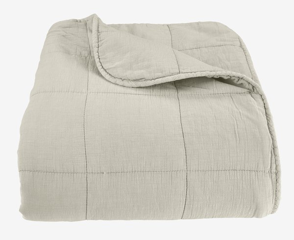 Bed throw VALMUE 240x260 beige