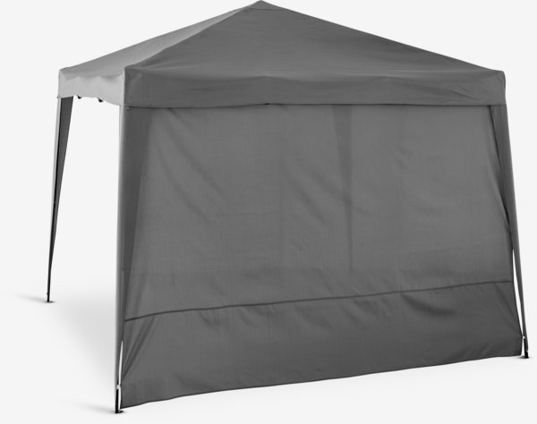 Gazebo side panel JERUP W2.65xH2m grey