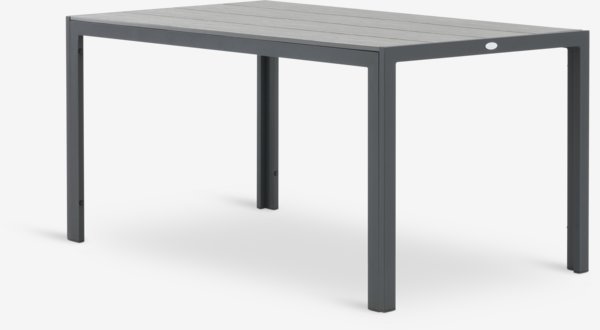 Table de jardin PINDSTRUP l90xL150 gris