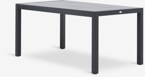 Tuintafel HAGEN B92xL160 grijs