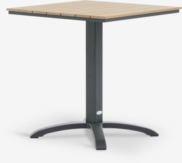 HOBRO L70 table + 2 AIDT chair naturel