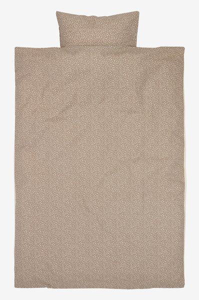 Juniorpussilakanasetti SOLFRID 115x135 ruskea