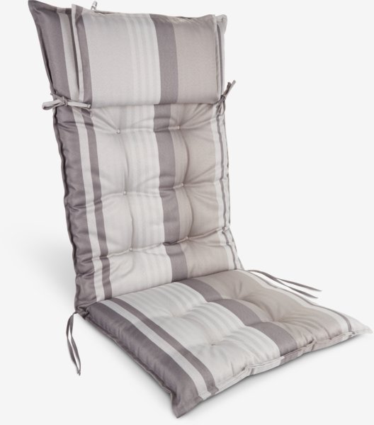 Hagepute regulerbar stol HERRHAGEN lys grå