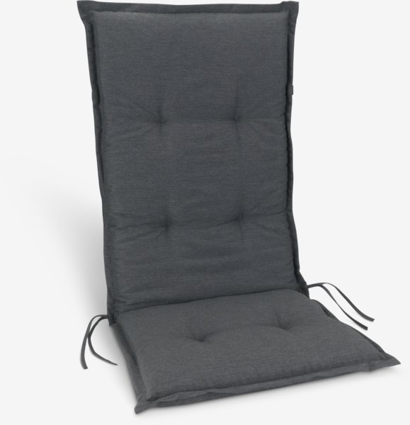 Μαξιλάρι κήπου γ/ανακλινόμενη καρέκλα HOPBALLE σκούρο γκρι