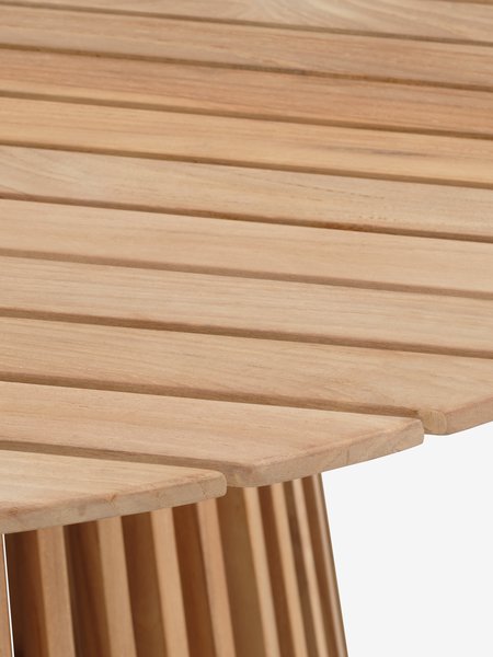 Tavolo da esterno UDBYNEDER Ø120 teak