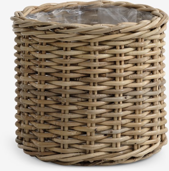 Planter basket SEGLA D50xH45 rattan natural