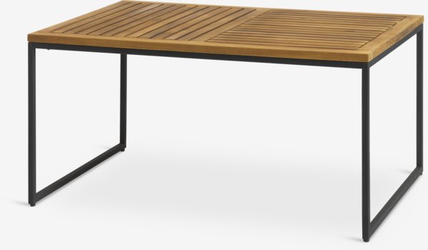 Lounge-Set UGILT Recamiere 3 Personen Hartholz