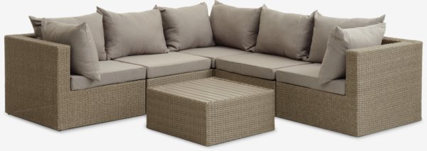 Module lounge RAVNDRUP central naturel