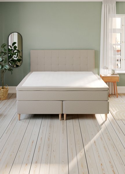 Boxspring 180x200 GOLD C75 VS zand-91