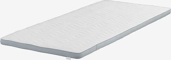 Surmatelas 90x200cm GOLD T80 Gris