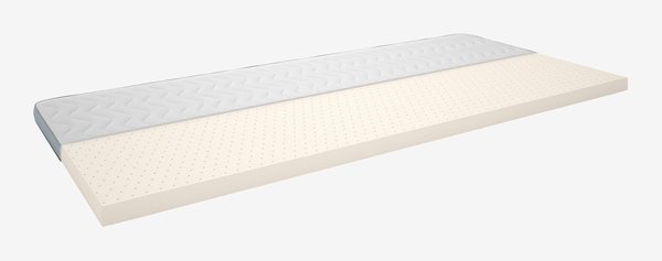 Surmatelas 90x200cm GOLD T80 Gris