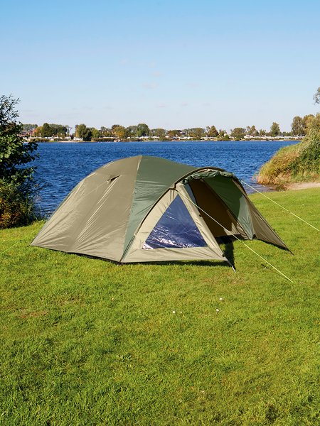 Tenda SVARTSKOG 4 posti beige/verde