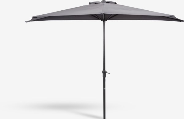 Balkonparasol KOLDING B270xL135 grijs