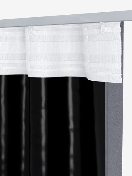 Perde karartma STADSHOLMEN 1x140x245 gri