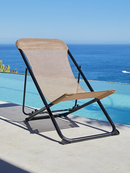 Chaise de plage SYLTEN naturel