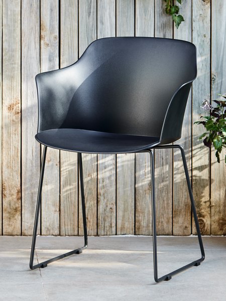 Garden chair SANDVED black