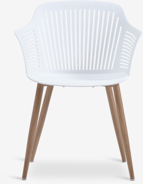 Krzesło ogrodowe VANTORE biały