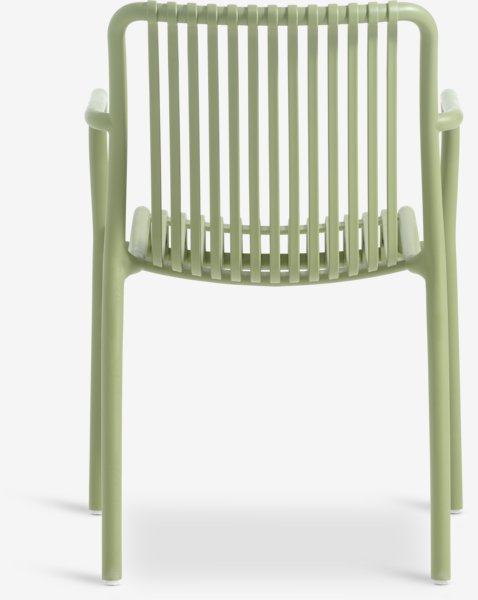 Stohovací židle NABBEN olivová