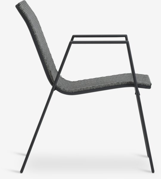 Stacking chair DOVERODDE grey