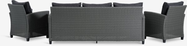 Lounge set THISE 5pers. grey