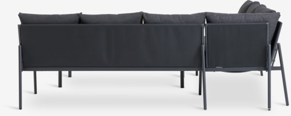 Lounge-Set HAFJELL 6 Personen schwarz